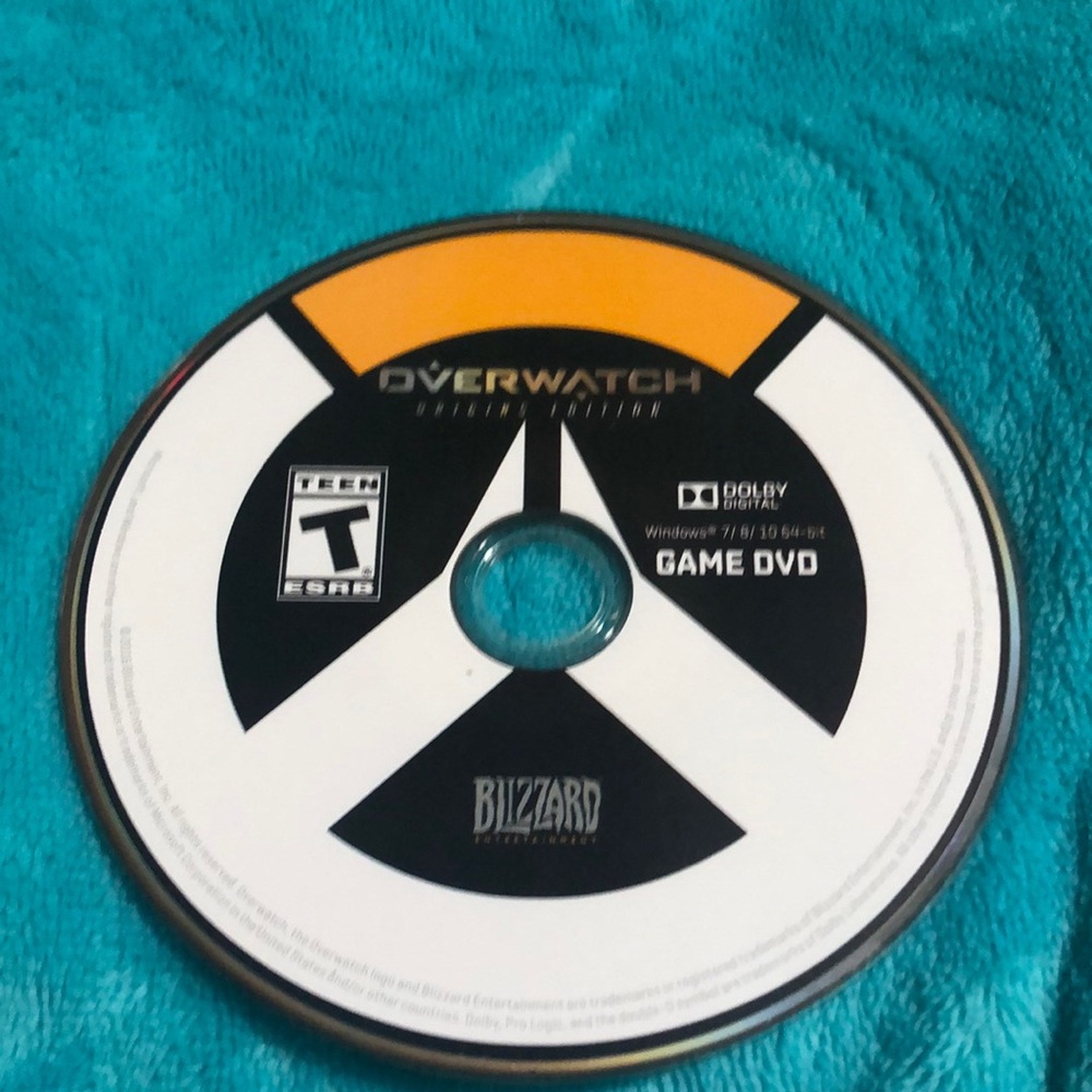 Overwatch Game DVD